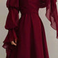 Beautiful Vintage Romantic A-line Blue Prom Dress Evening Dress    cg25819