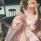 A Line Pink Off Shoulder Quinceanera Dress Lace Appliques Sweet 16 15 Ball Gown   cg25908