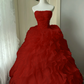 A-Linie Rosa Ballkleid Partykleid Einzigartiges Langes Abendkleid Vintage Prinzessinnenkleid cg25983