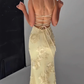 Spaghetti Straps Floral Long Prom Dresses Sheath Sexy Party Dress cg26083