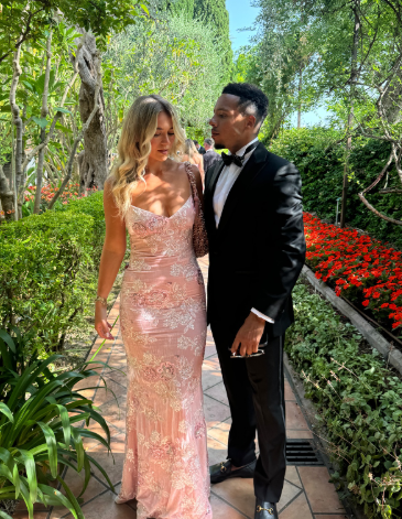 Pink Long Prom Dresses With Flora Formal Party Dress Birthday Outfit cg26119