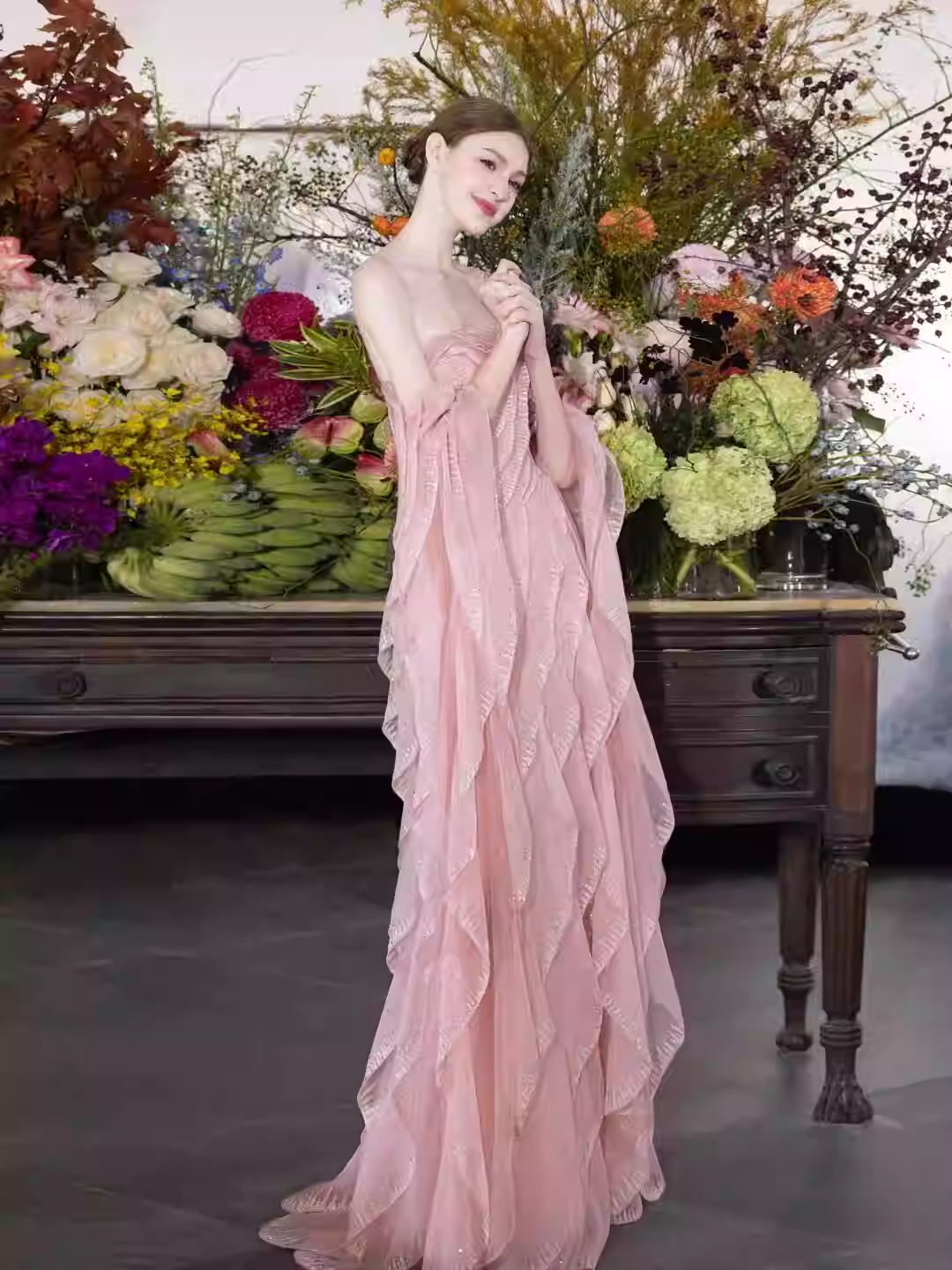 Blaues langes Ballkleid Abendkleid zum 21. Geburtstag cg26107