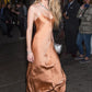 A-Line Spaghetti Straps Long Prom Dress  cg4823