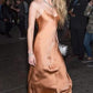 A-Line Spaghetti Straps Long Prom Dress  cg4823