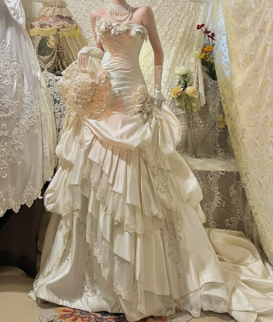 Blaues langes Ballkleid Abendkleid zum 21. Geburtstag cg26107