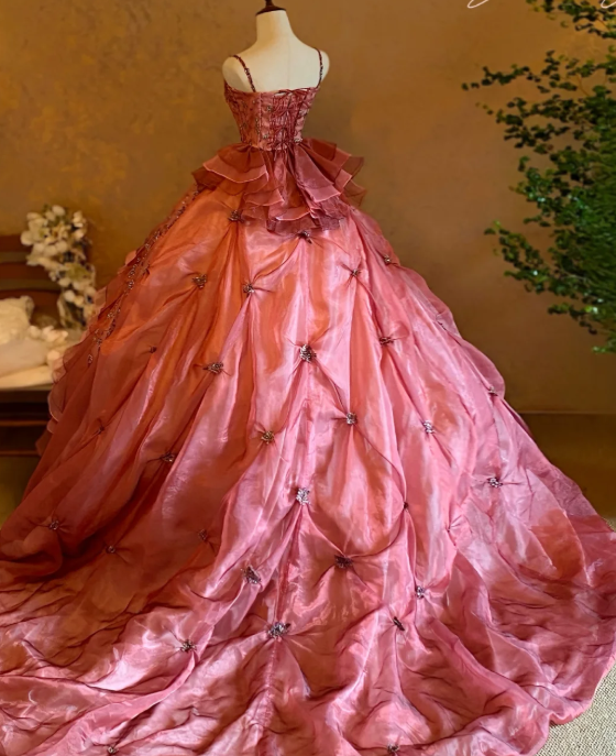 Ball Gown Beading Sweet 16 Birthday Dress Quinceanera Dresses  cg26331