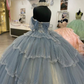 Princess Quinceanera Dresses vestidos de 15 años Prom Lace Up sweet 16 dress cg26129