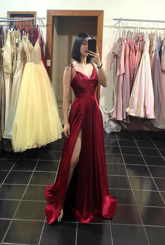 Simple prom dress Long Prom Dresses cg24920 – classygown
