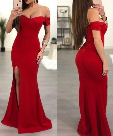 Off Shoulder Long Prom Dress 8th Graduation Dress Custom-made School Dance Dress   cg11333