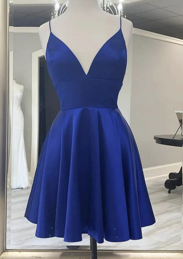 Royal Blue Formal Graduation Homecoming Dress   cg11829