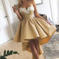 Gorgeous Lace Sweetheart A Line High Low homecoming Dress   cg11929