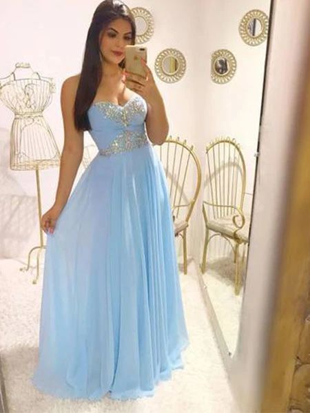 Beade Chiffon Formal Dresses Prom Dresses   cg11930