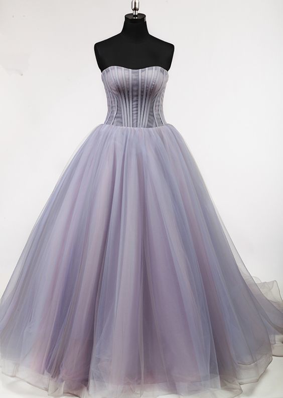 Sweetheart Corset Tulle Princess Ball Gown, Evening Dress, Prom Dress   cg11999