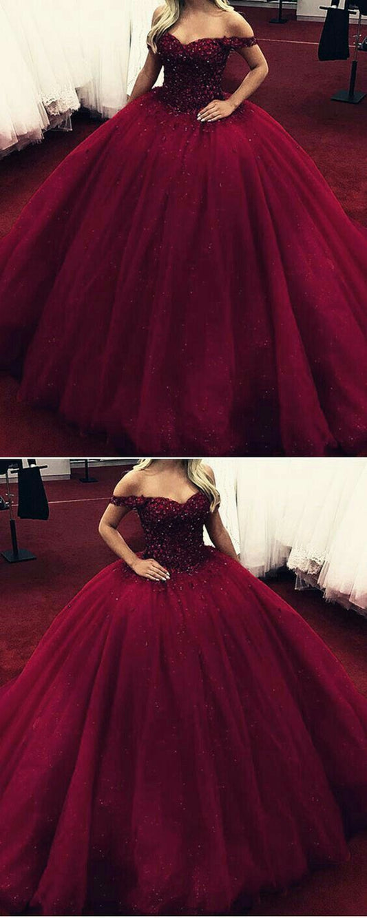 Elegant A-Line Long Prom Dress ball  gown  cg12014