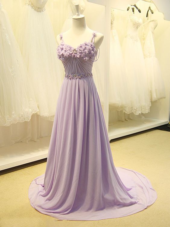 Long Sraps Chiffon Formal Prom Evening Dress    cg12176