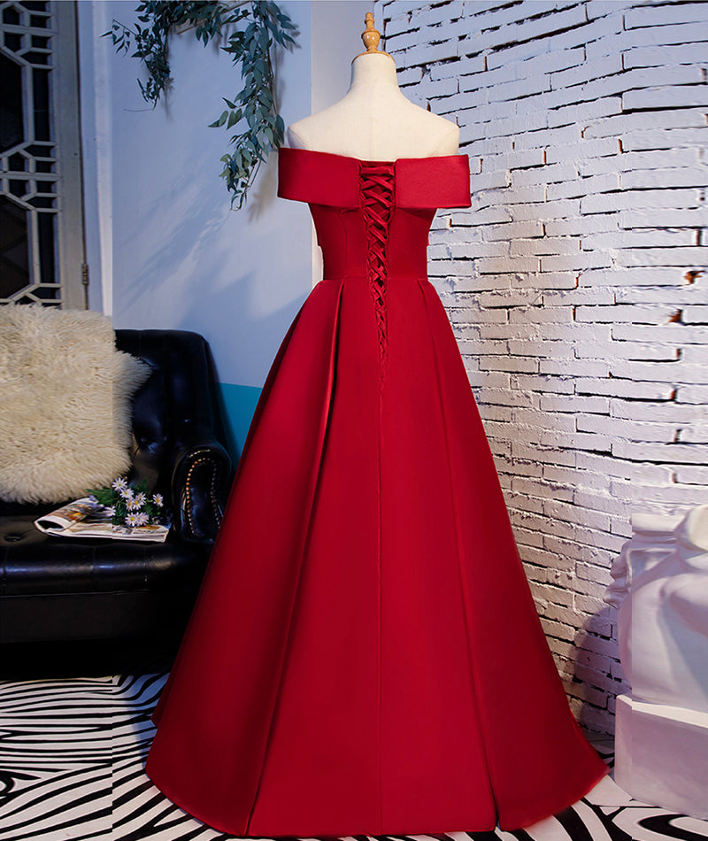 A LINE SATIN LONG BALL GOWN PROM DRESS FORMAL DRESS   cg12346