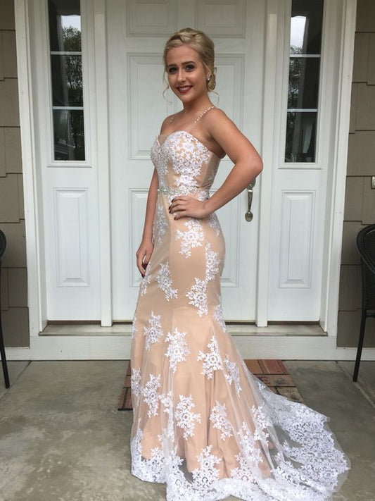 Custom Made Lace Long Prom Dress,Long Prom Dresses,Cheap Prom Dresses    cg12597