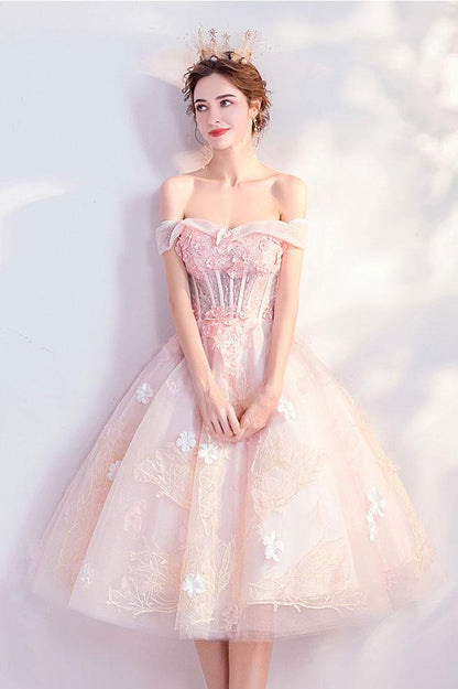 pink cocktail dress Short Homecoming Dress cg13446 – classygown