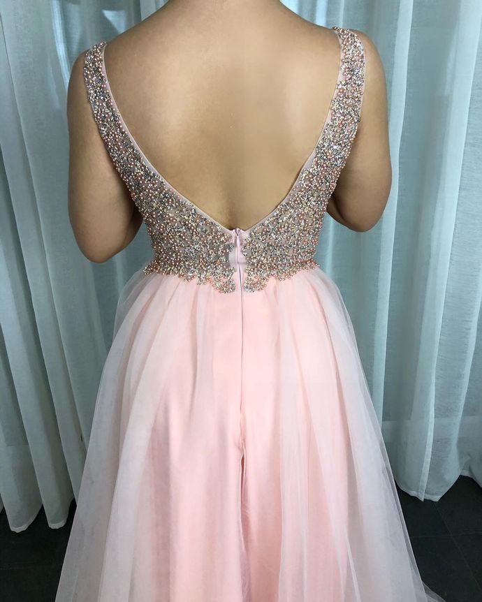 V-Neck Prom dresses long, Long evening dress,prom dresses   cg13945