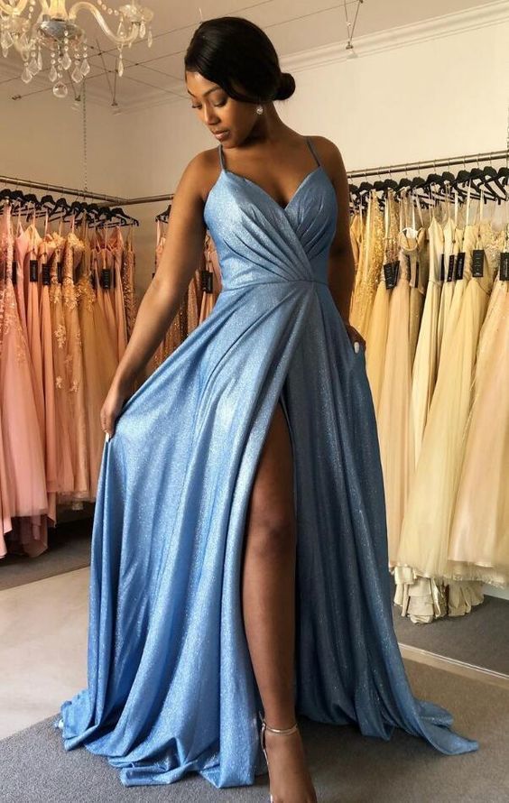 Sparkly Long Prom Dress , School Dance Dresses ,Fashion Winter Formal Dress   cg13977