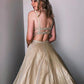 SHINY SATIN LONG PROM DRESS EVENING DRESS FORMAL DRESS   cg13990