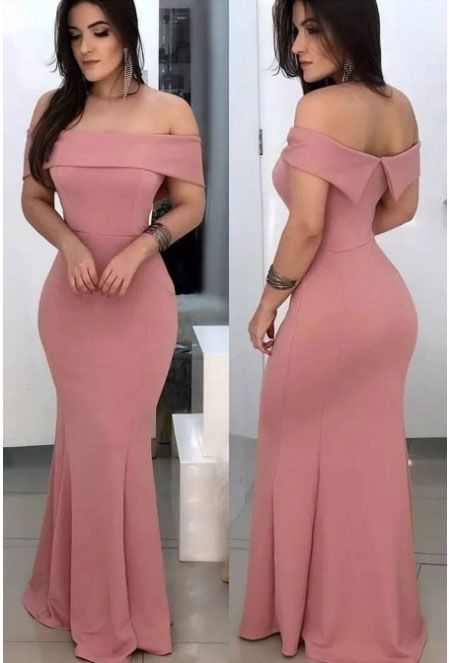 Floor-Length Prom Dress, Evening Dress pink   cg14219