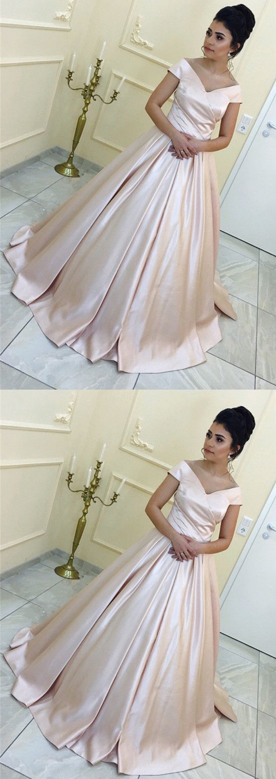 Off the shoulder long prom dress    cg14381