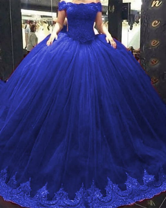 quinceanera prom dresses off shoulder ball gown appliques for girls’ sweet 16 birthday party   cg14406