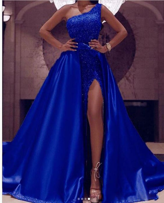 Sexy Prom sequin formal prom gown   cg14422