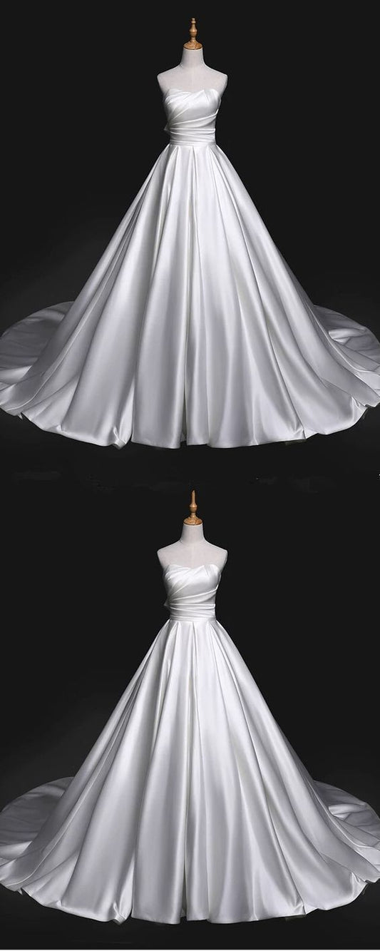 Strapless bodice corset ball gown dress  Prom Party Dresses    cg15155