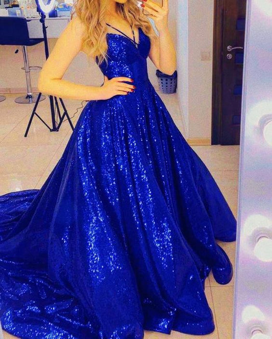 Ball Gown sequin Prom Dress Women Dresses   cg15648