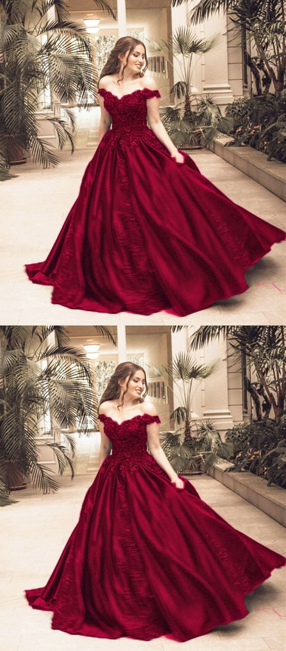 Gorgeous Lace Flower Beaded V-neck Prom Dress Ball Gowns   cg15981