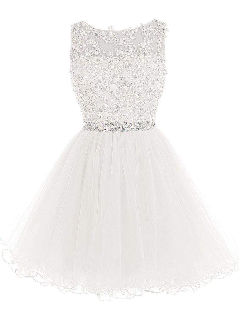 Short Homecoming Dresses Tulle Homecoming Dress    cg16078