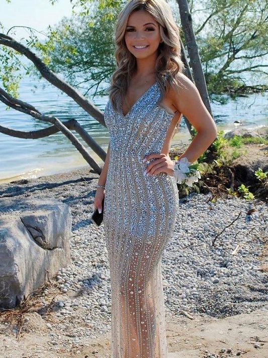 Amazing Beaded Trumpet/Mermaid Prom Evening Dress    cg16225