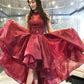 Sexy O-Neck A-Line Prom Dresses,Long Prom Dresses,Cheap Prom Dresses    cg16381