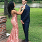 Prom Couples Long Sequin Pink Prom Dress Evening Dress   cg16650