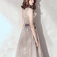 CUTE V NECK TULLE LONG PROM DRESS EVENING DRESS     cg16670