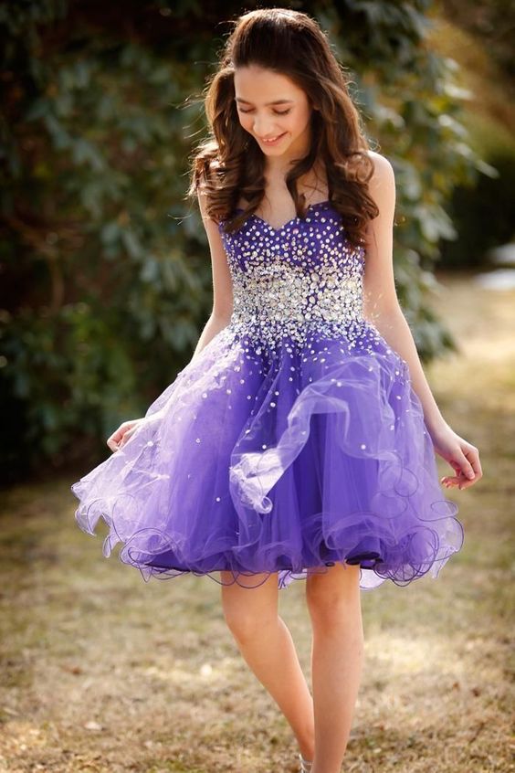Sweetheart Beading Short Dress,Homecoming Dress,Graduation Dress,Party Dress cg1678
