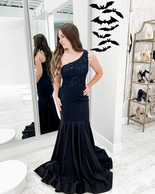Charming Appliques Mermaid Prom Dresses,Long Prom Dresses   cg16785