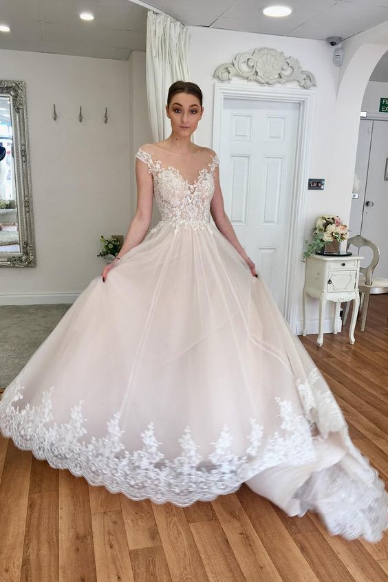 Off the Shoulder Appliques Ivory Long Prom Dress   cg17348