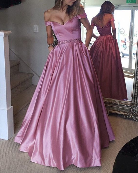 Mauve Princess prom dresses   cg17565