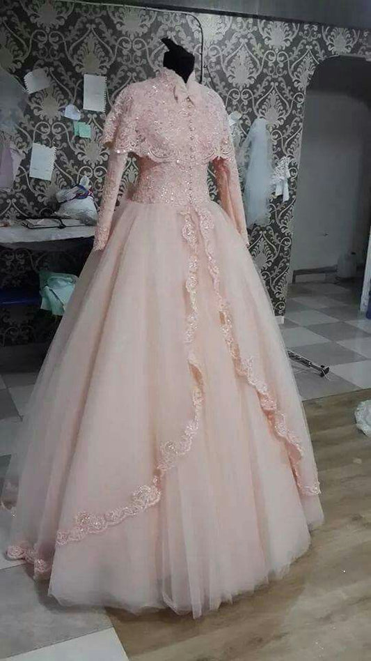 Pink long Prom Dress evening dress   cg17620