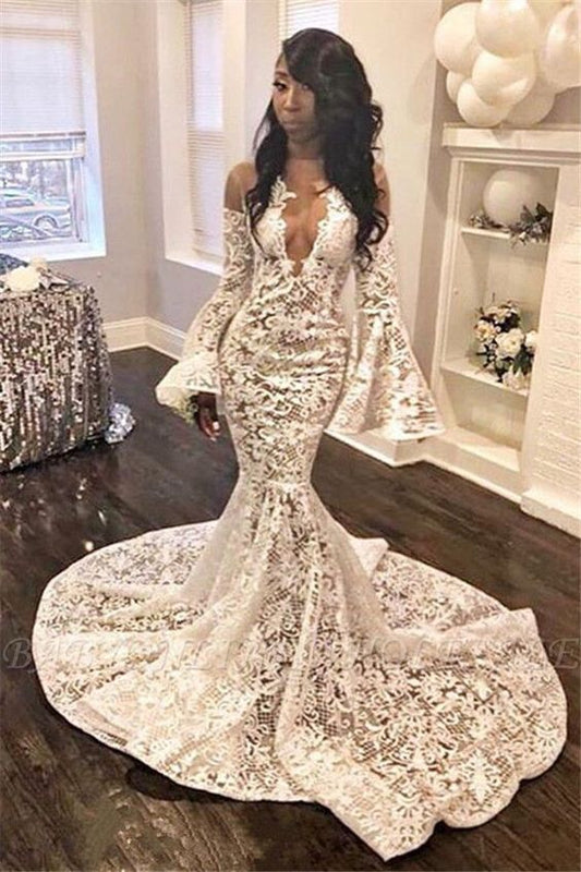 Elegant Fit and Flare Unique Lace Appliques Prom Dresses    cg17738