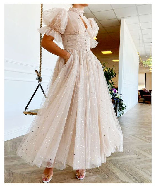 vintage formal party dresses Prom Dress    cg17867