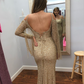 Mermaid Charming Sequin Sexy Evening Prom Dresses    cg18296