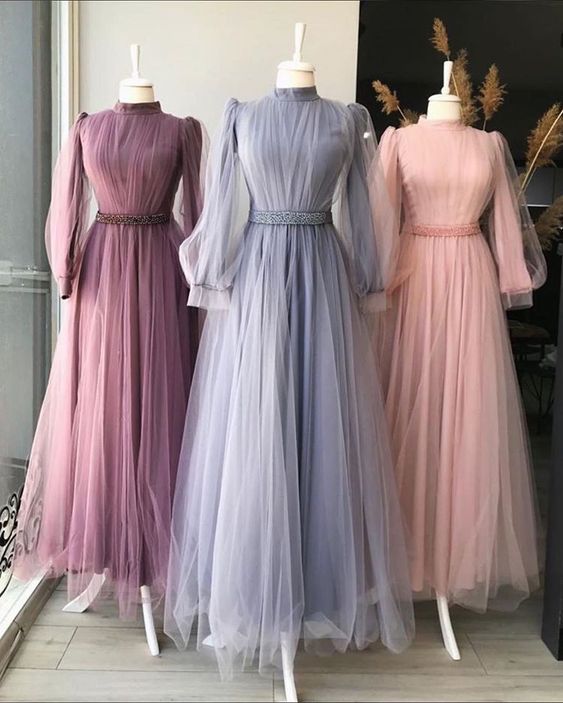 Evening Dresses long Sleeves Evening Gown Prom Party Dress  cg18441