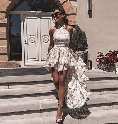 Cute high low short prom dress, cute evening dress cg18906 – classygown