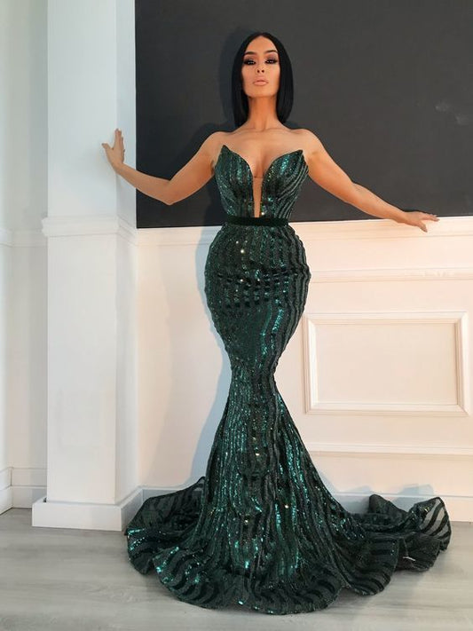 mermiad prom dress Long Evening prom Dresses   cg19264