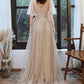 Prom Dress V Neck Women Party Dress Sequins Long Evening Dress    cg19548