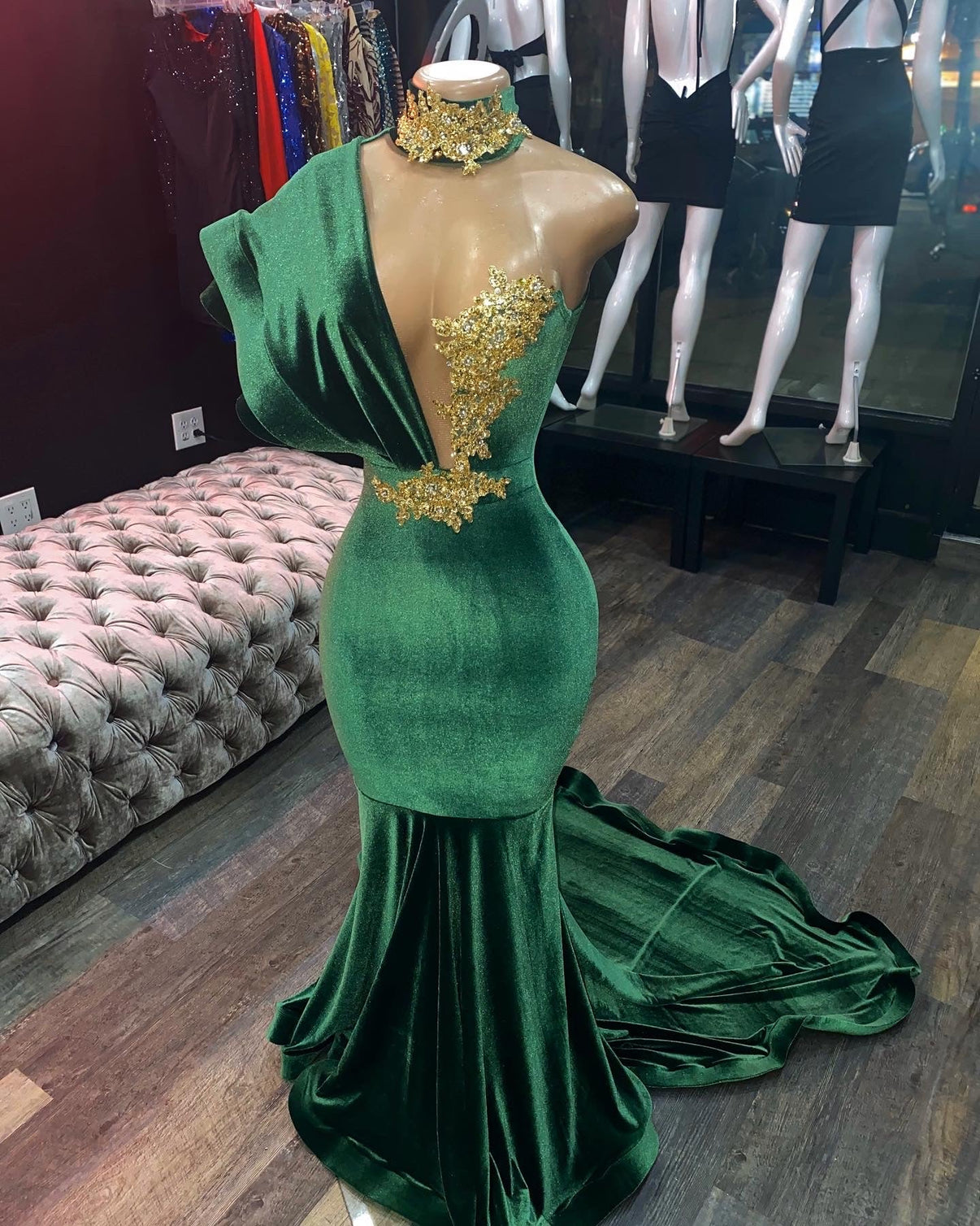 Green evening Prom Dresses,Long Prom Dress cg19558 – classygown